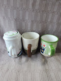 3 Piece Assorted Lot of Coffee Mugs