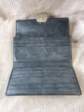 Coach Alexandra Slim Envelope Black Leather Wallet