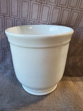 Smith & Hawken White Ceramic Planter