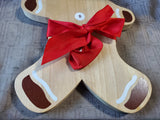 Wooden Gingerbread Man Cutting Board
