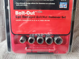 Craftsman Bolt-Out 6 Piece Damaged Bolt/Nut Remover Set UNUSED