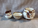 Lot of 3 Lusterware Dishes