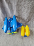 Pair of Plastic Airplane Toys