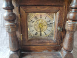 Vintage Wooden Mantle Clock DOES NOT APPEAR TO BE WORKING