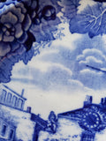 Wedgwood Blue and White Transferware "Old State House Boston" Plate