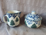 5 Piece Tienshan Folk Craft "Cabin in the Snow" Kitchen Set