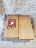 Mem Company English Leather Wooden Keepsake Box
