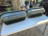 Two 25" Deck Rail Planters