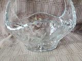 Clear Glass Basket