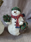 Lang and Wise Classic Santa Collectibles "Three Snowmen" 76500102 3 Piece Figurine Set