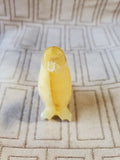 Carved Stone Bird Paperweight