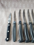 (B) Assorted Lot of Kitchen Knives