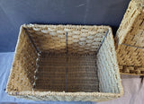 Woven Seagrass Storage Box