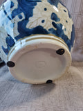 Blue and White Asian Inspired Ginger Jar