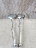 Mariposa Metal Sunflower and Daisy Salad Servers