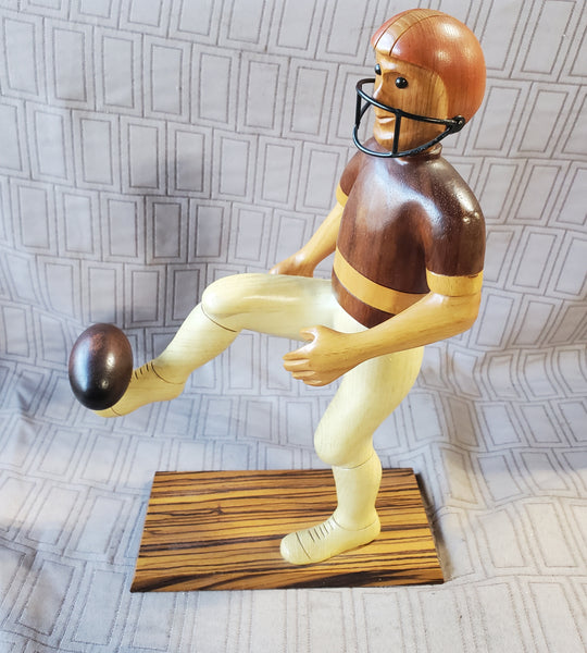 Romer Italy Wooden Football Player Figurine