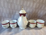 10 Piece Asian Inspired Porcelain Tea Set