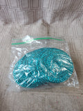 Set of 12 Blue Woven Coasters