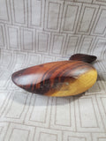(A) Carved Wood Duck Figurine