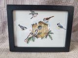 Framed "Joy" Bird Print