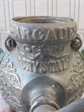 Antique Arcade Crystal Wall Mount Coffee Grinder