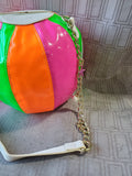 Betsey Johnson Multicolored Beach Ball Crossbody Bag