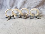 Set of 4 Sea Creature Napkin Rings