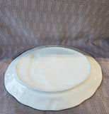 White Ceramic Turkey Platter