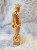 Hand Carved Wooden Man From Canada Figurine by Paul Caron