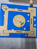 Triple Labyrinth Box Game (Three Interchangeable Plates)