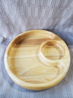 Wooden Chip and Dip Bowl