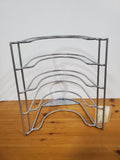 Rubbermaid Metal Pan and Lid Rack