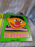 Lot of 3 Vintage Playskool Sesame Street Wooden Children's Puzzles