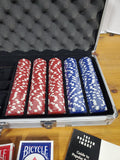 The Sharper Image 300-Piece Poker Chip Set UNUSED