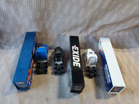 Lot of 3 Toy Racing Team Transport Trailers