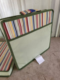 Pair of Portable Seat/Stadium Cushions w/Handles