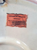 Ceramiche Sicliane Manago Hand Painted Wall Hanging Plate