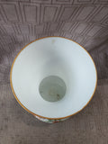 Satin Glass Floral Vase