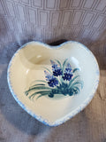 Ellis Production Pottery Heart Shaped Bowl