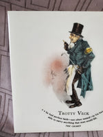 (C) Charles Dickens Ceramic "Trotty Veck" Character Tile