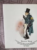 (C) Charles Dickens Ceramic "Trotty Veck" Character Tile