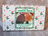 Hartstone "Hearts & Flower" Cookie Mold