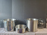 Calphalon 12 QT Stock Pot with Dual Steamer Inserts