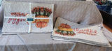 Set of 8 Fabric Autumn Radiance "Thankful" Placemats