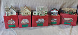 Set of 5 Hallmark 1994 Sarah Plain and Tall Collection Village Figurines