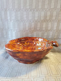 Ceramic Pumpkin Candy Bowl