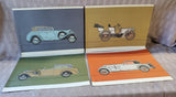 Lot of 4 Classic Mercedes Automobile Prints