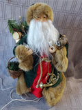 Lighted Santa Tree Topper WORKS