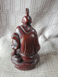 Hand Carved Asian Inspired Man Figurine (B)