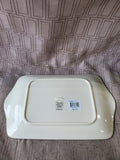 Spode Christmas Tree Polka Dot Dessert Tray